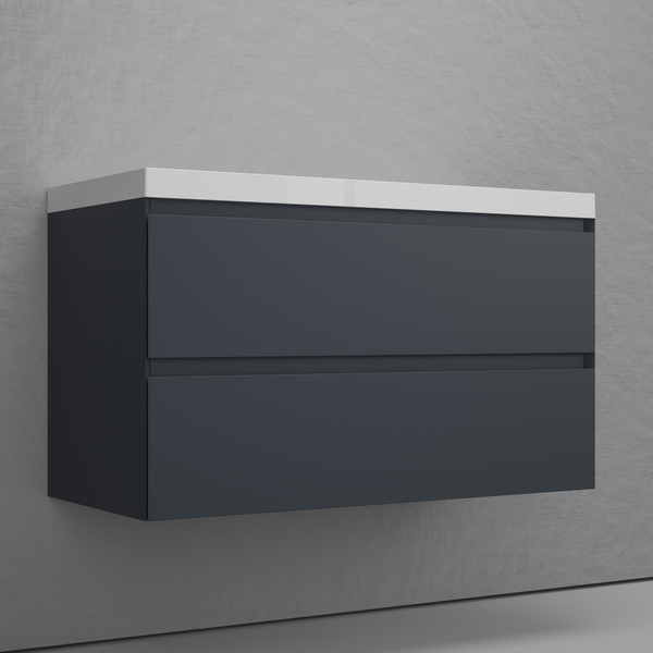 Тумба под умывальник Symbolite Манхэттен 100 Plus 2 ящика