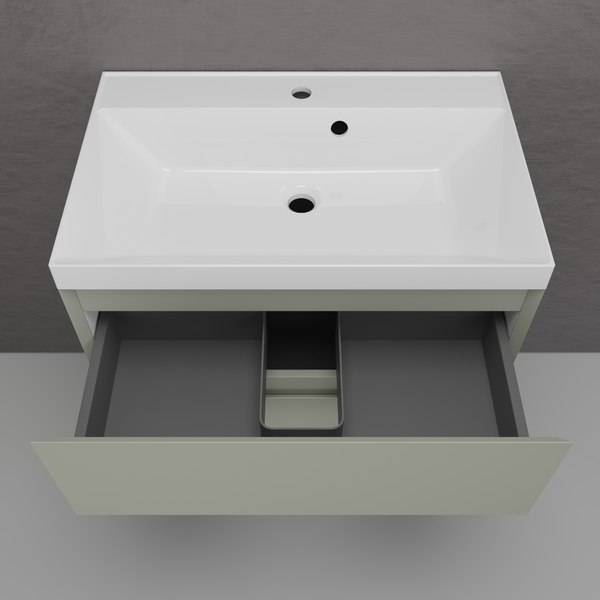 Тумба под умывальник Symbolite Манхэттен 70 Plus 2 ящика