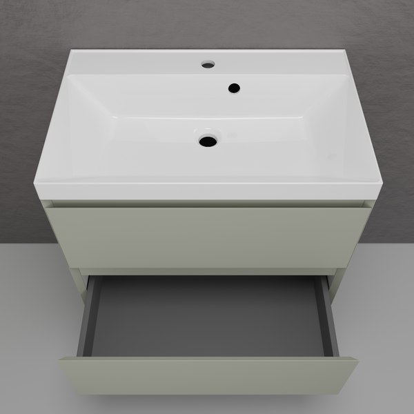 Тумба под умывальник Symbolite Манхэттен 70 Plus 2 ящика