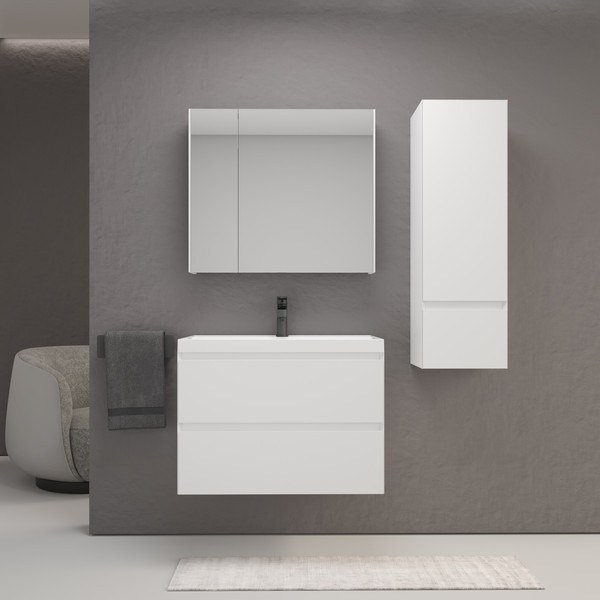 Тумба под умывальник Symbolite Манхэттен 80 Plus 2 ящика - фото