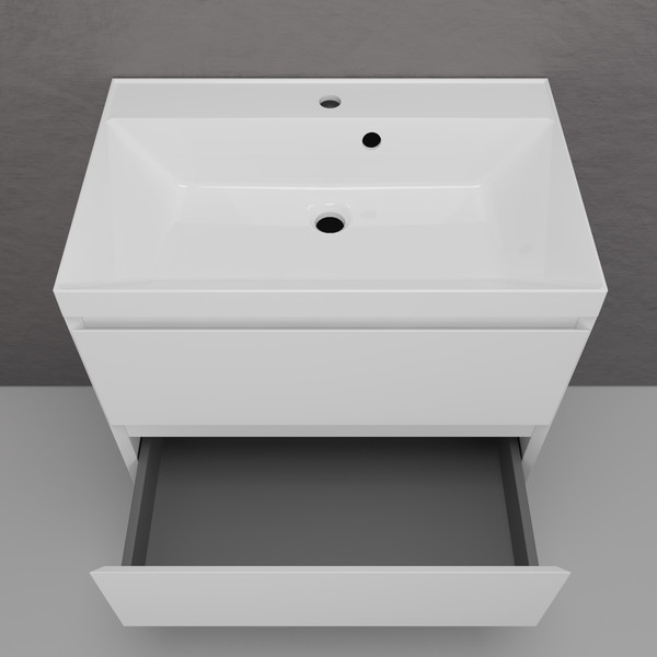 Тумба под умывальник Symbolite Манхэттен 80 Plus 2 ящика