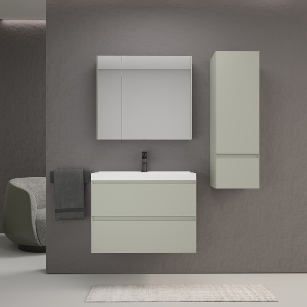 Тумба под умывальник Symbolite Манхэттен 80 Plus 2 ящика - фото