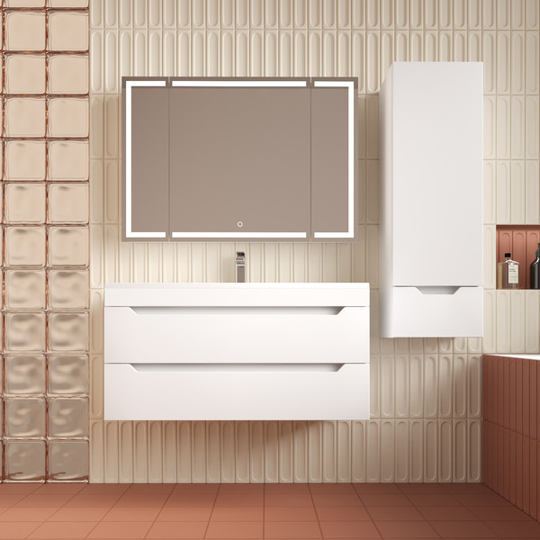 Тумба под умывальник Symbolite Остин 100 Plus 2 ящика - фото