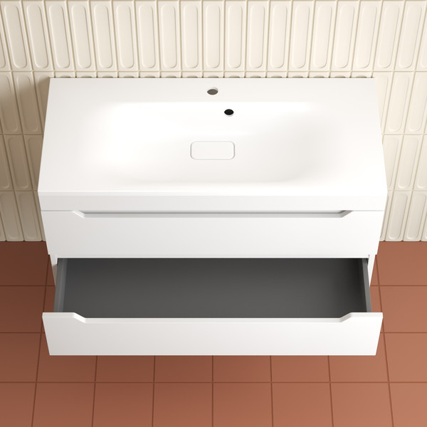 Тумба под умывальник Symbolite Остин 100 Plus 2 ящика