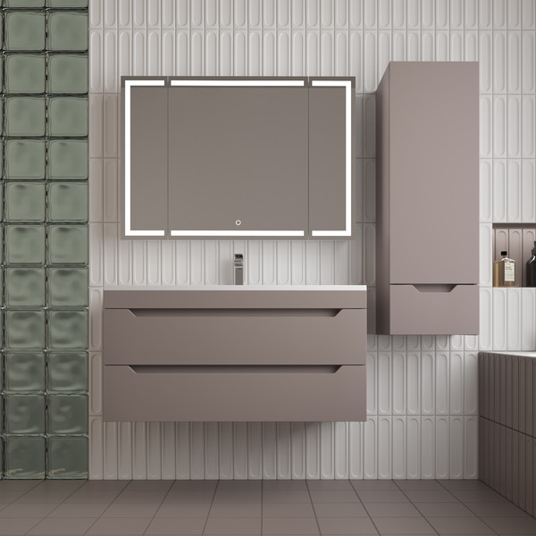 Тумба под умывальник Symbolite Остин 100 Plus 2 ящика - фото