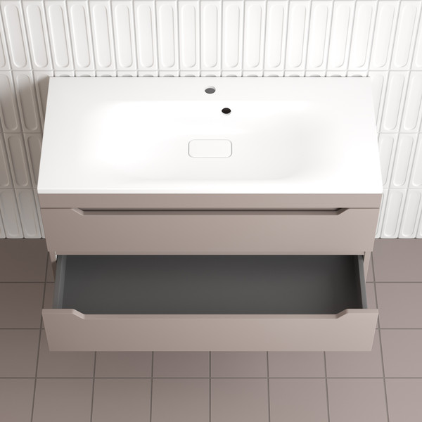 Тумба под умывальник Symbolite Остин 100 Plus 2 ящика