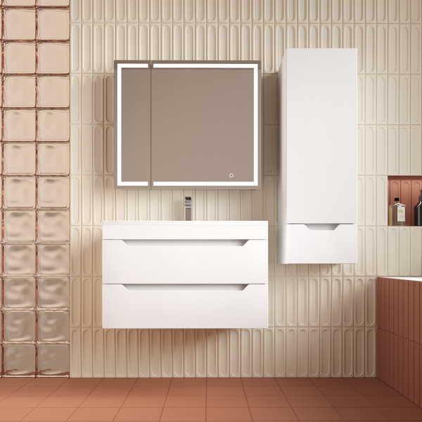 Тумба под умывальник Symbolite Остин 80 Plus 2 ящика - фото