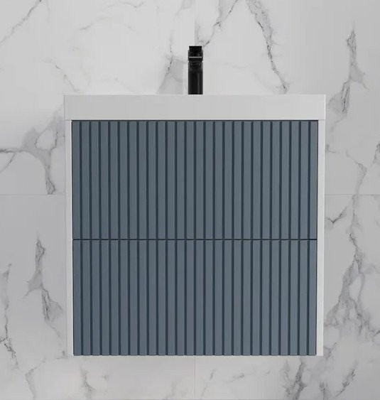 Тумба под умывальник Symbolite Стокгольм 60 Classic Push 2 ящика - фото