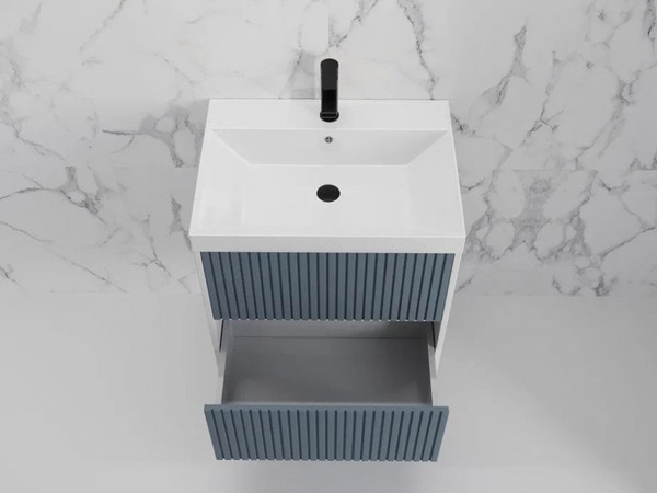 Тумба под умывальник Symbolite Стокгольм 60 Classic Push 2 ящика