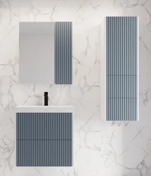 Тумба под умывальник Symbolite Стокгольм 60 Classic Push 2 ящика