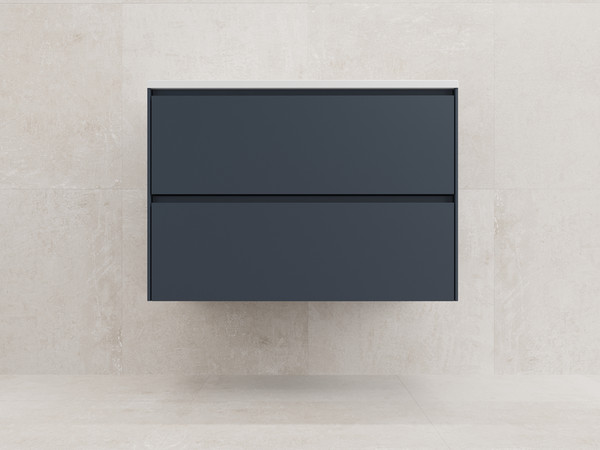 Тумба под умывальник Symbolite Лима 80 Line Plus 2 ящика - фото