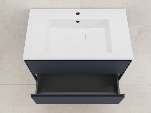 Тумба под умывальник Symbolite Лима 80 Line Plus 2 ящика