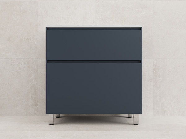 Тумба под умывальник Symbolite Лима 80 Line Plus 2 ящика