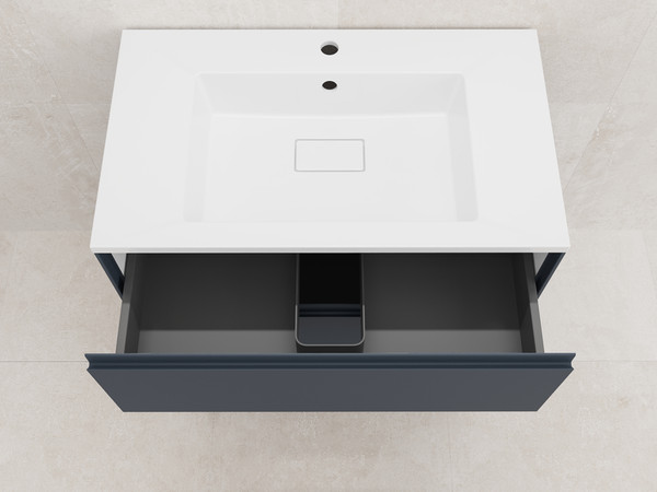 Тумба под умывальник Symbolite Лима 80 Line Plus 2 ящика