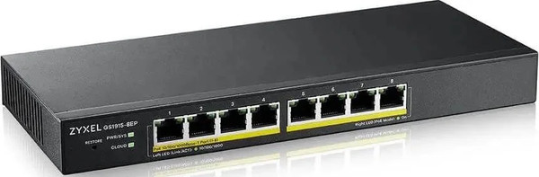 Коммутатор ZyXEL GS1915-8EP-EU0101F