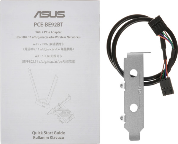 Wi-Fi/Bluetooth-адаптер Asus PCE-BE92BT