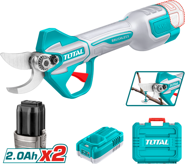 Секатор аккумуляторный TOTAL TSSLI162582