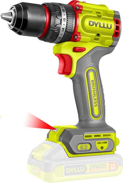 Аккумуляторная дрель-шуруповерт DYLLU DTCDP6281 - фото