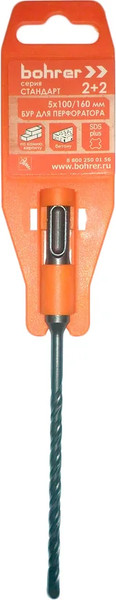 Бур Bohrer 5.0x100x160 / 30105160 - фото