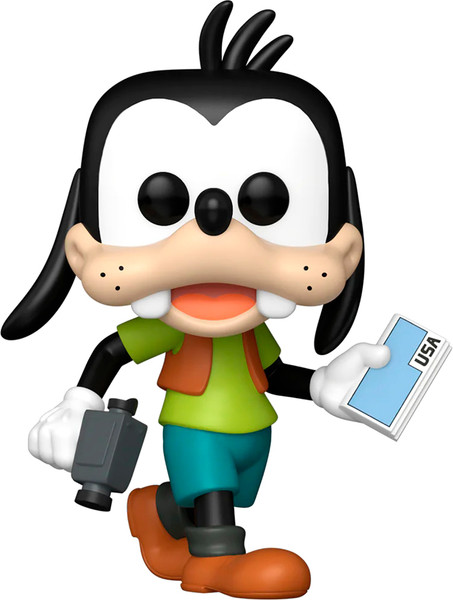 Фигурка коллекционная Funko POP Дисней: Гуффи с камерой / 83599 - фото