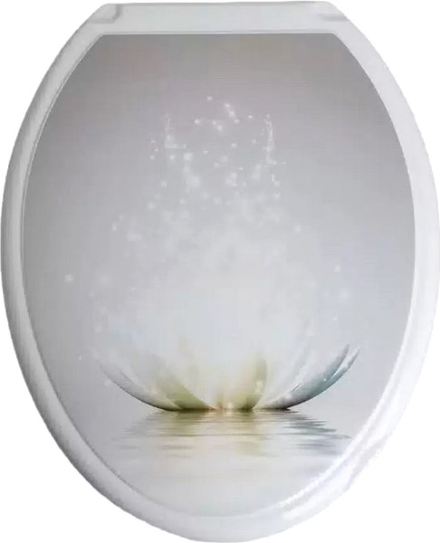 Крышка для унитаза Русспласт Лотос / РП-813 - фото