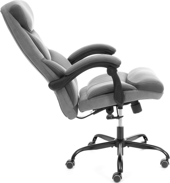 Кресло офисное Tetchair Cambridge metalBL велюр/ткань