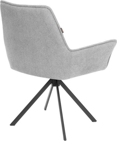 Стул Tetchair Мурано опора 360 (велюр/букле (HYP), светло-серый)