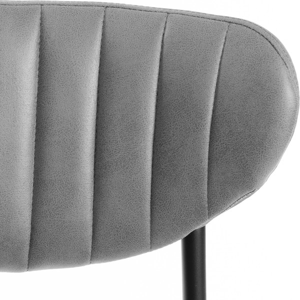 Кресло офисное Tetchair Slim (иск. замша, серый)