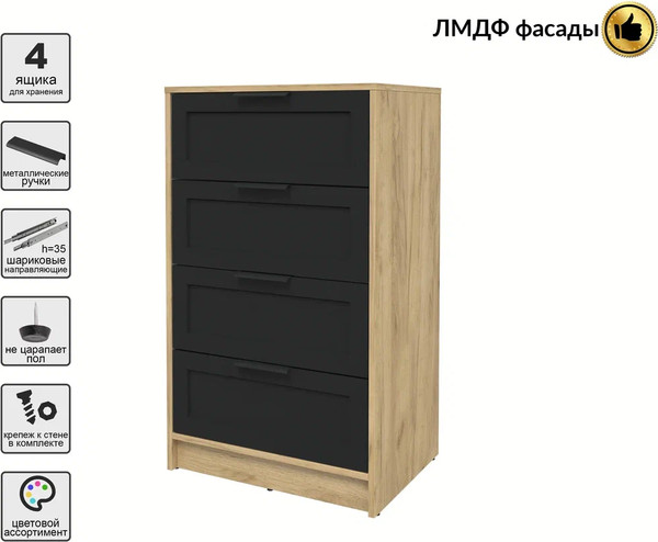 Комод Интерлиния Концепт Тренд КТ-К60