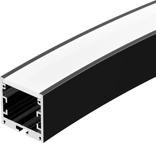 Профиль для светодиодной ленты Arlight SL-ARC-3535-D1500-A45 BLACK / 025522 - фото