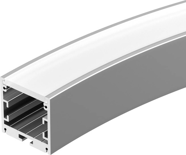 Профиль для светодиодной ленты Arlight SL-ARC-3535-D800-A45 SILVER / 027639 - фото