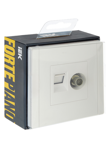 Розетка IEK Forte&Piano FP-AK20-1-K01