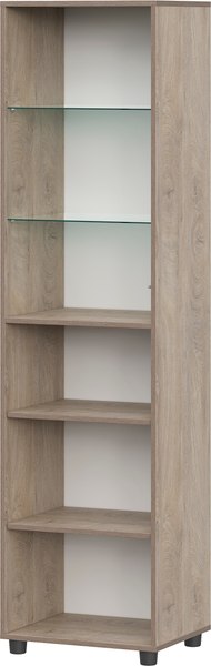 Шкаф-пенал Mio Tesoro Вудхилл со стеклом