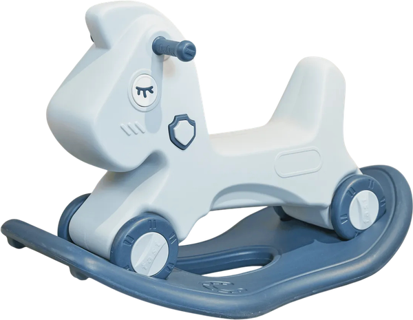 Качалка-каталка UNIX Kids Лошадка / pprhblu - фото