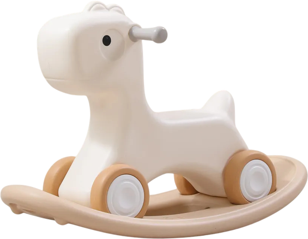 Качалка-каталка UNIX Kids Лошадка / pprhwhcl - фото