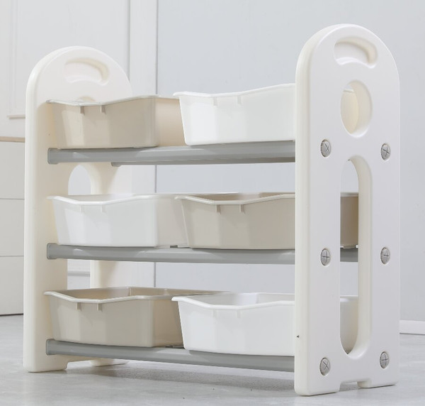 Стеллаж игровой UNIX Kids 6 ящиков / ppts6gry