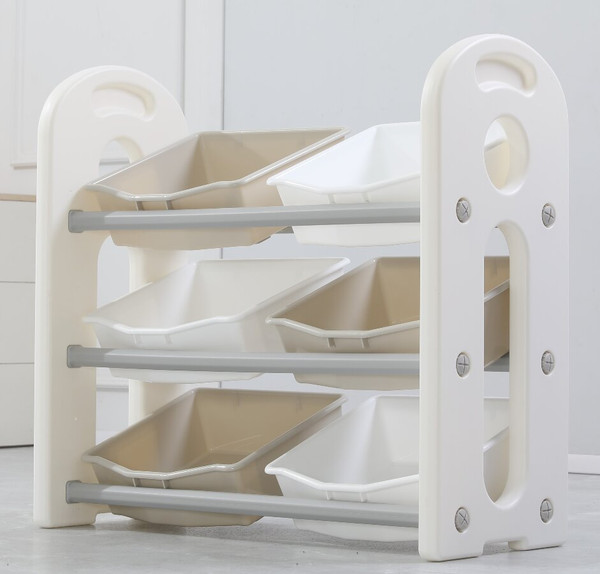 Стеллаж игровой UNIX Kids 6 ящиков / ppts6gry