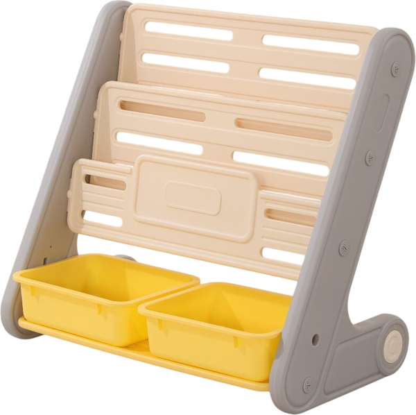 Стеллаж игровой UNIX Kids ppbsts2in1yel - фото