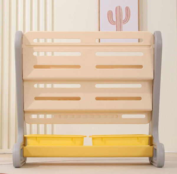 Стеллаж игровой UNIX Kids ppbsts2in1yel