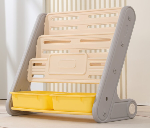 Стеллаж игровой UNIX Kids ppbsts2in1yel