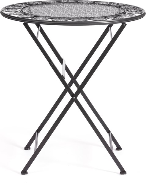 Стол складной Tetchair Patio PL08-11139 70x75 (черный)