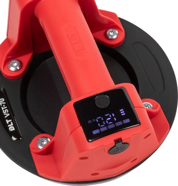 Стеклодомкрат DLT VST-70 для рельефной плитки с авто подкачкой / 3530