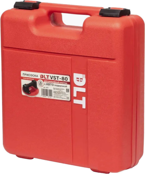 Стеклодомкрат DLT VST-80 для рельефной плитки с авто подкачкой / 3531