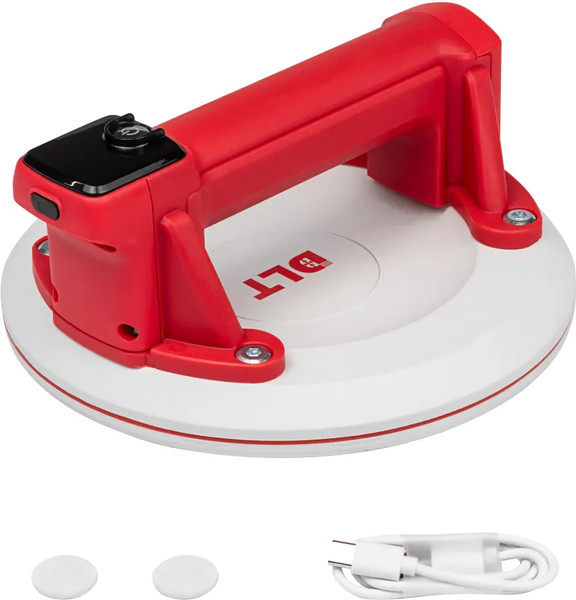 Стеклодомкрат DLT VST-90 для рельефной плитки с авто подкачкой / 2983