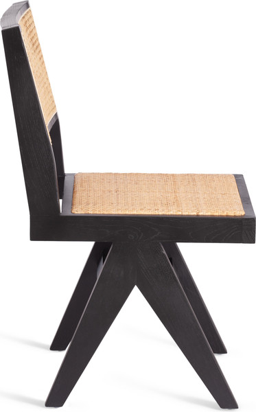 Стул Tetchair Loki дерево вяз/ротанг 51x44x86