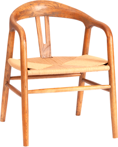 Стул Tetchair Vali дерево вяз/бечевка - фото