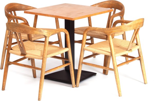 Стул Tetchair Vali дерево вяз/бечевка