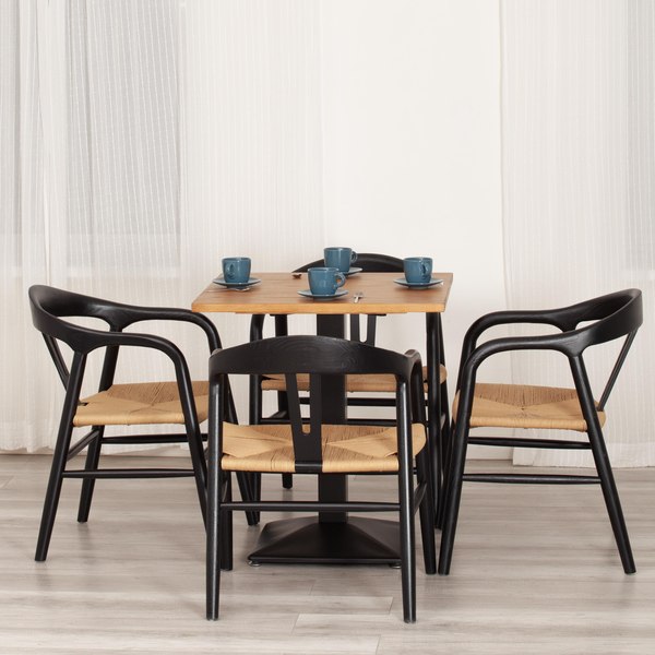 Стул Tetchair Vali дерево вяз/бечевка