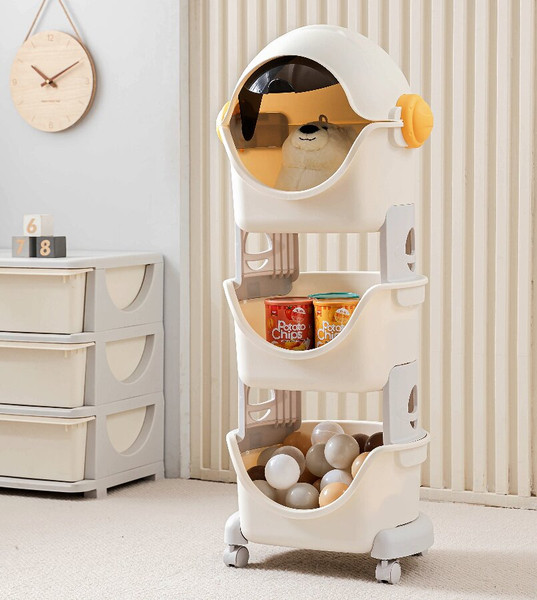 Стеллаж игровой UNIX Kids Cosmo 3 уровня / ptsspace3gry