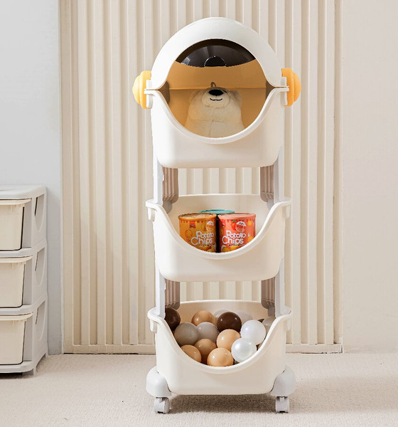 Стеллаж игровой UNIX Kids Cosmo 3 уровня / ptsspace3gry